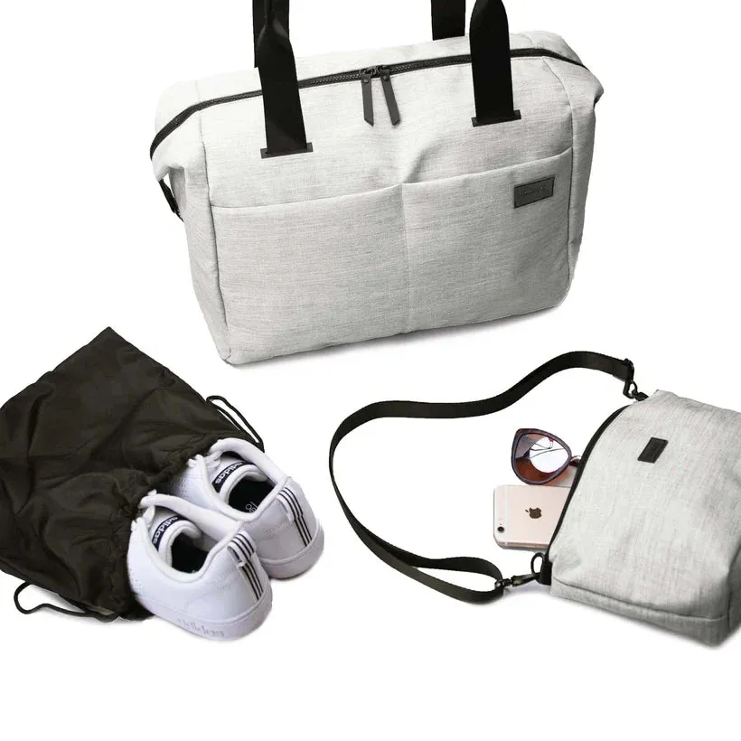 VOORAY Alana Weekender Duffel - Heather Gray