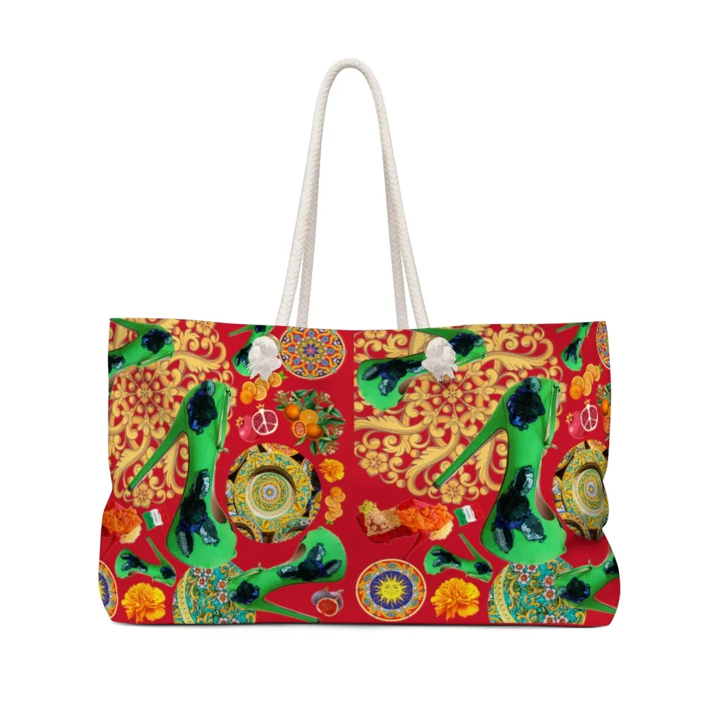 Weekender Bag 'Amore rosso'