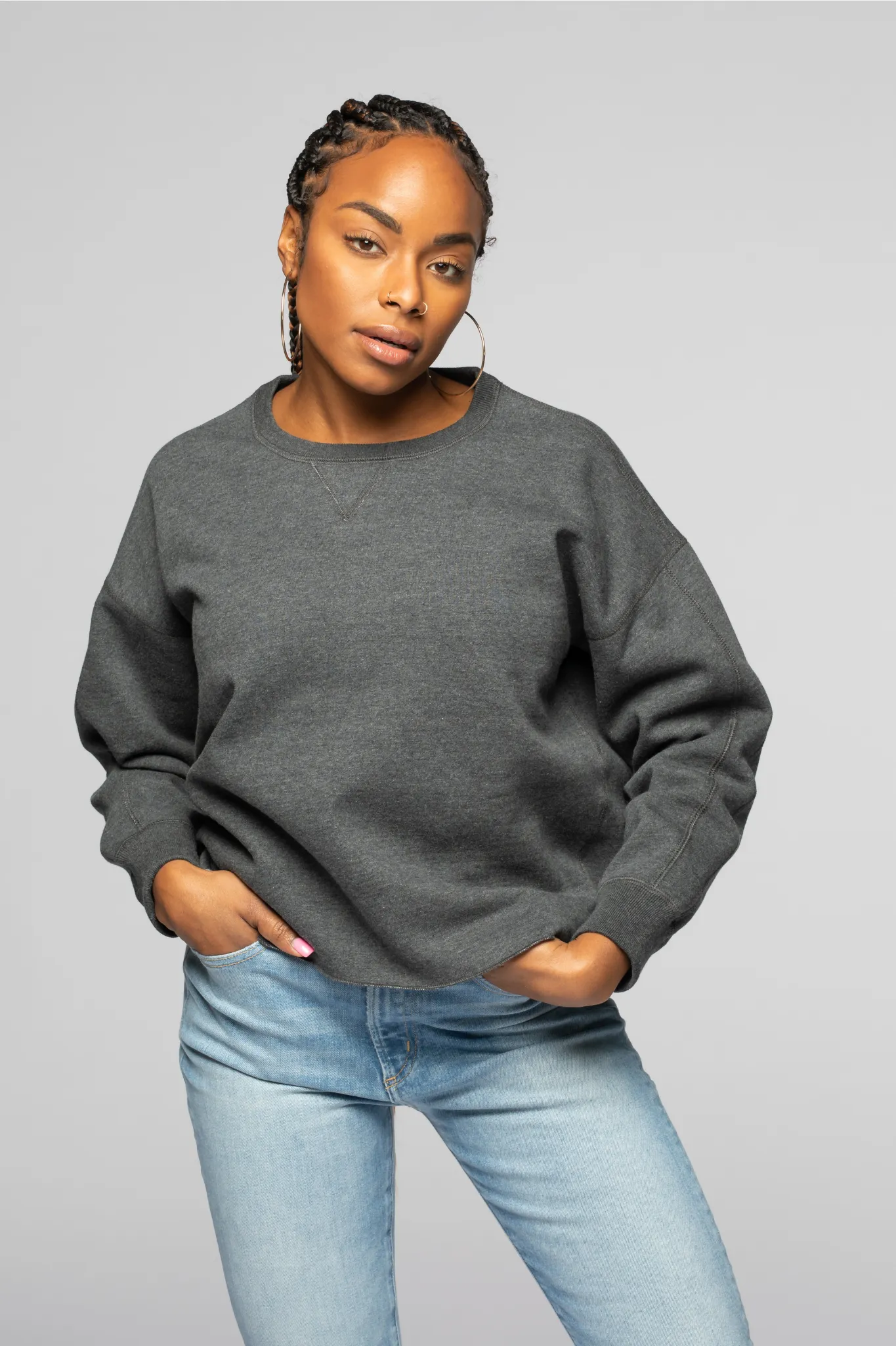 Weekender Crew - Athletic Charcoal Heather