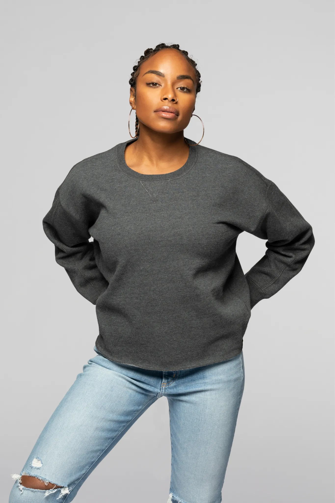 Weekender Crew - Athletic Charcoal Heather