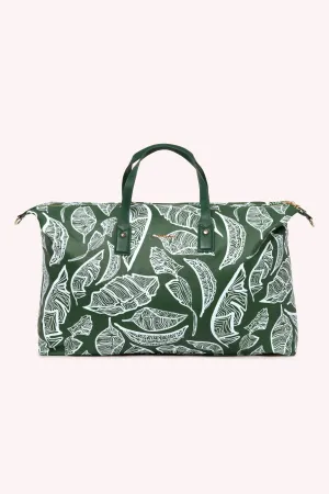 WEEKENDER- EMERALD GREEN BANANA LEAF