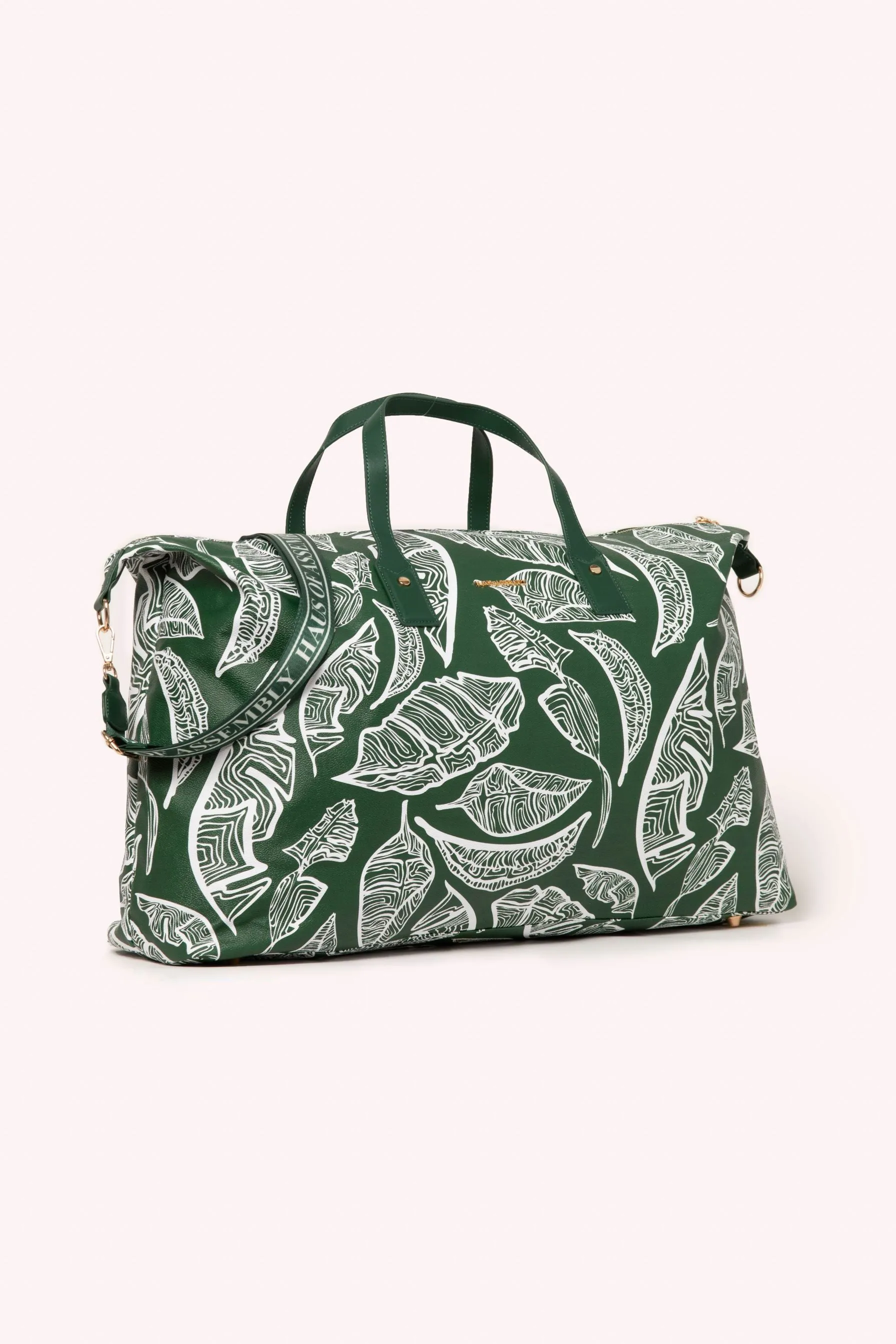 WEEKENDER- EMERALD GREEN BANANA LEAF