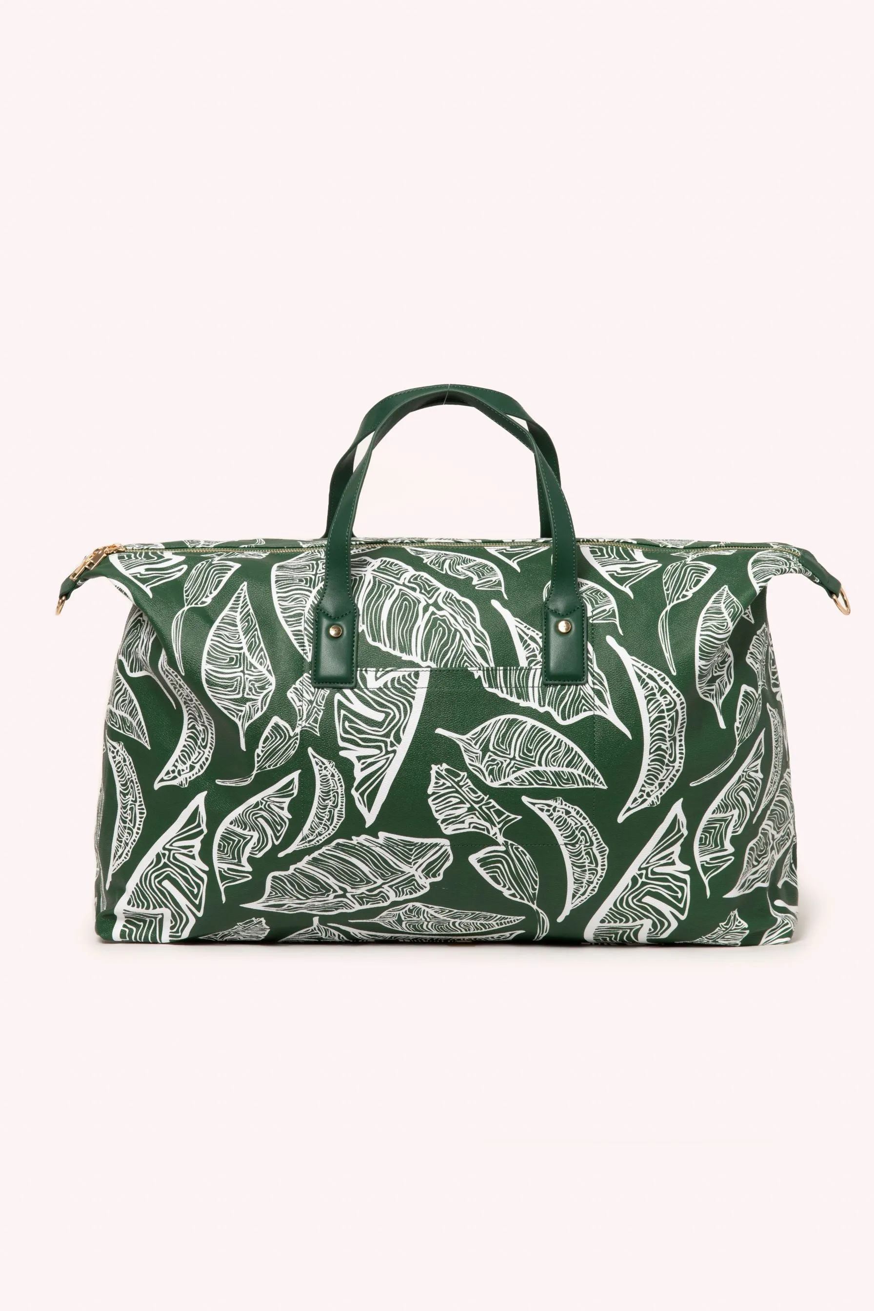 WEEKENDER- EMERALD GREEN BANANA LEAF