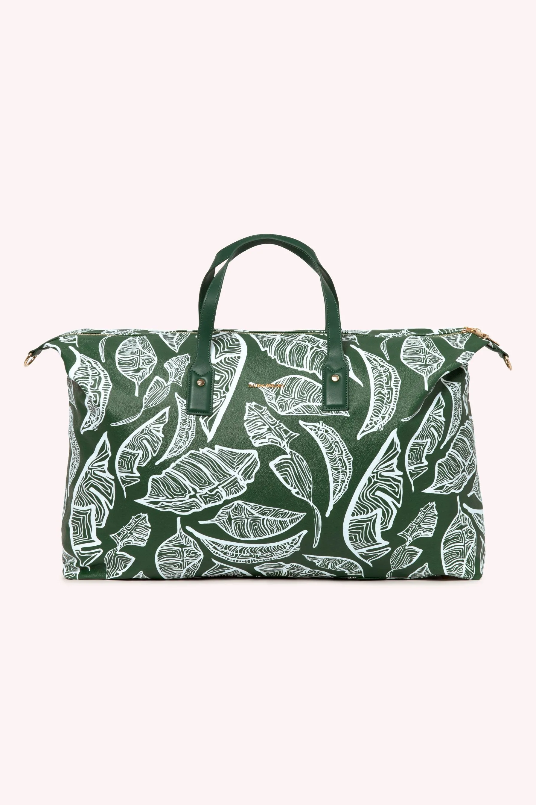 WEEKENDER- EMERALD GREEN BANANA LEAF