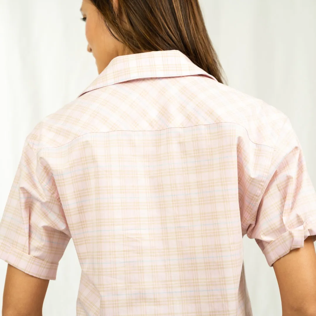 Weekender Shirt - Pink Plaid