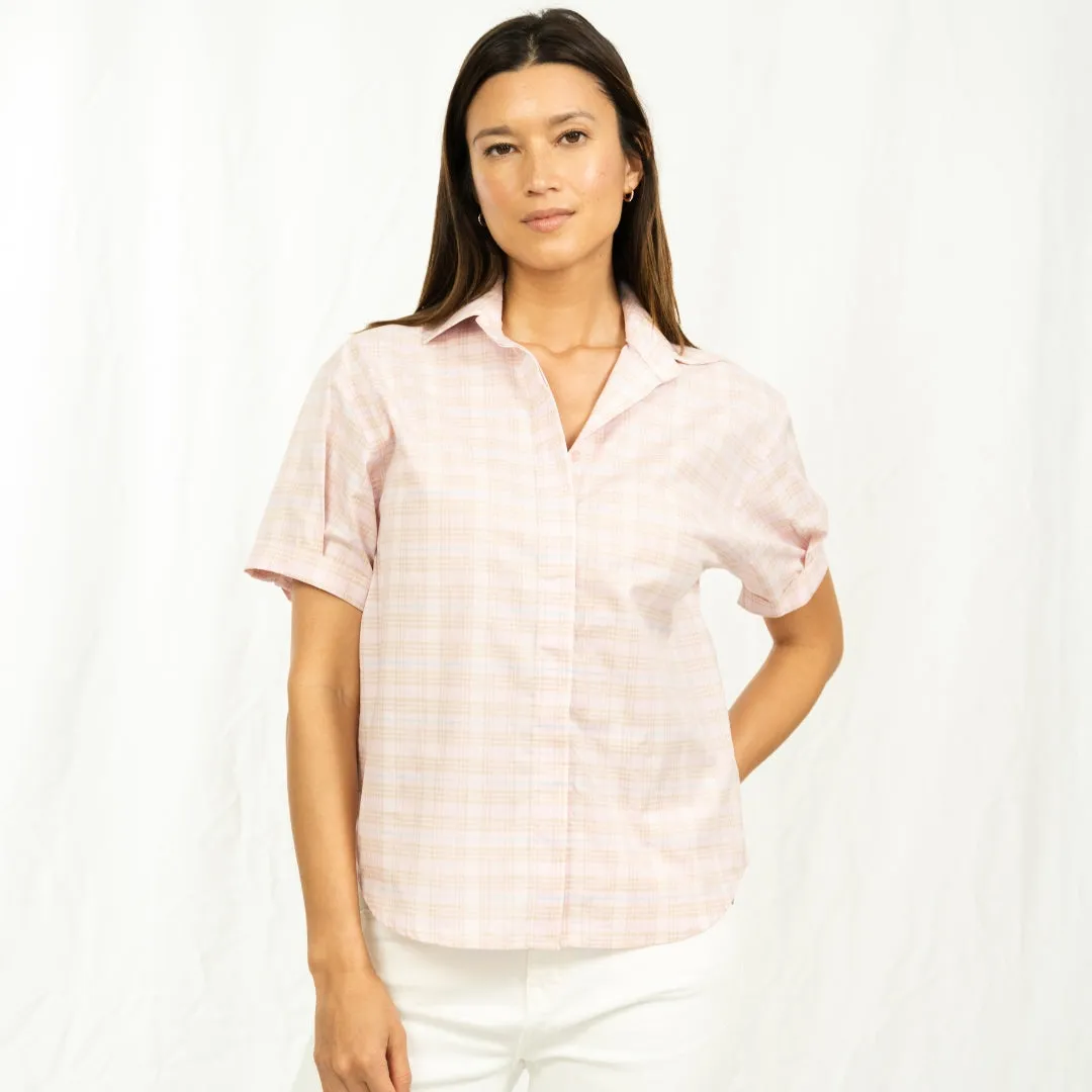 Weekender Shirt - Pink Plaid