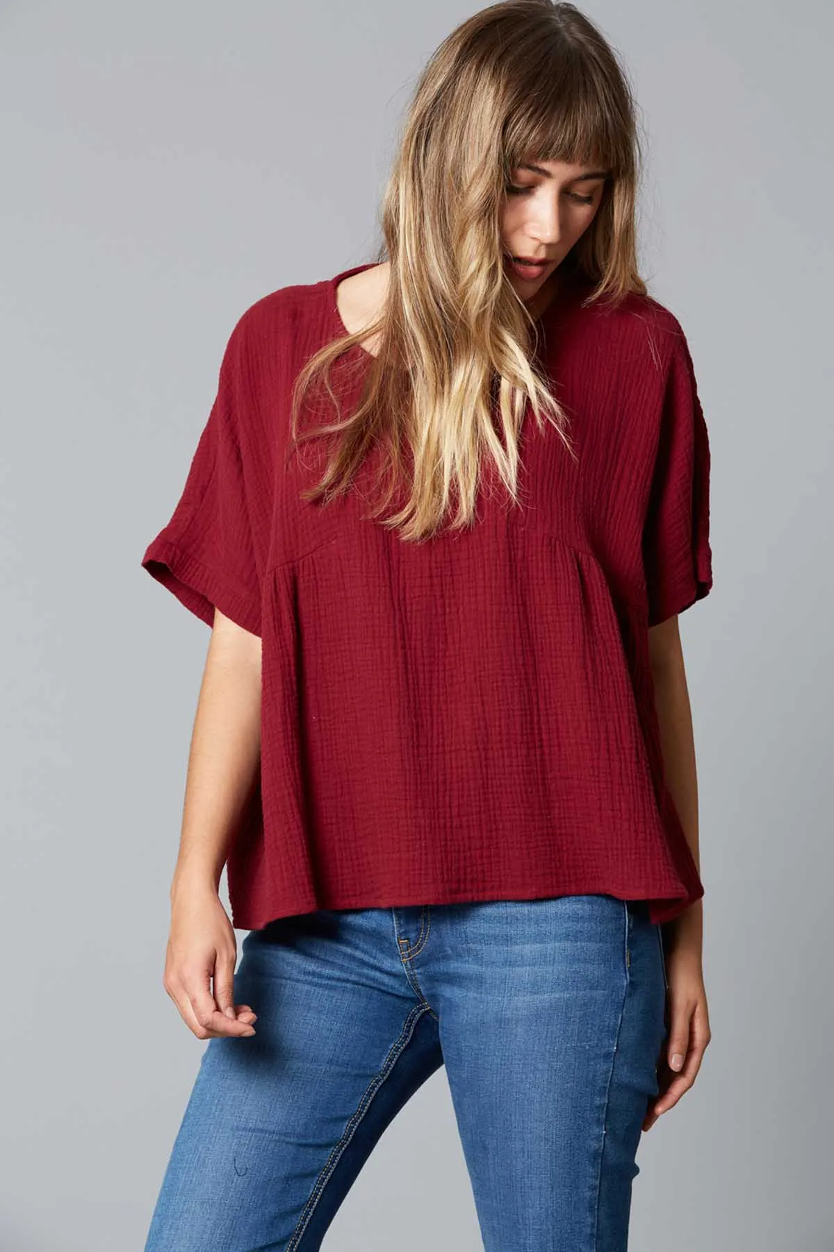 Weekender Top - Plum