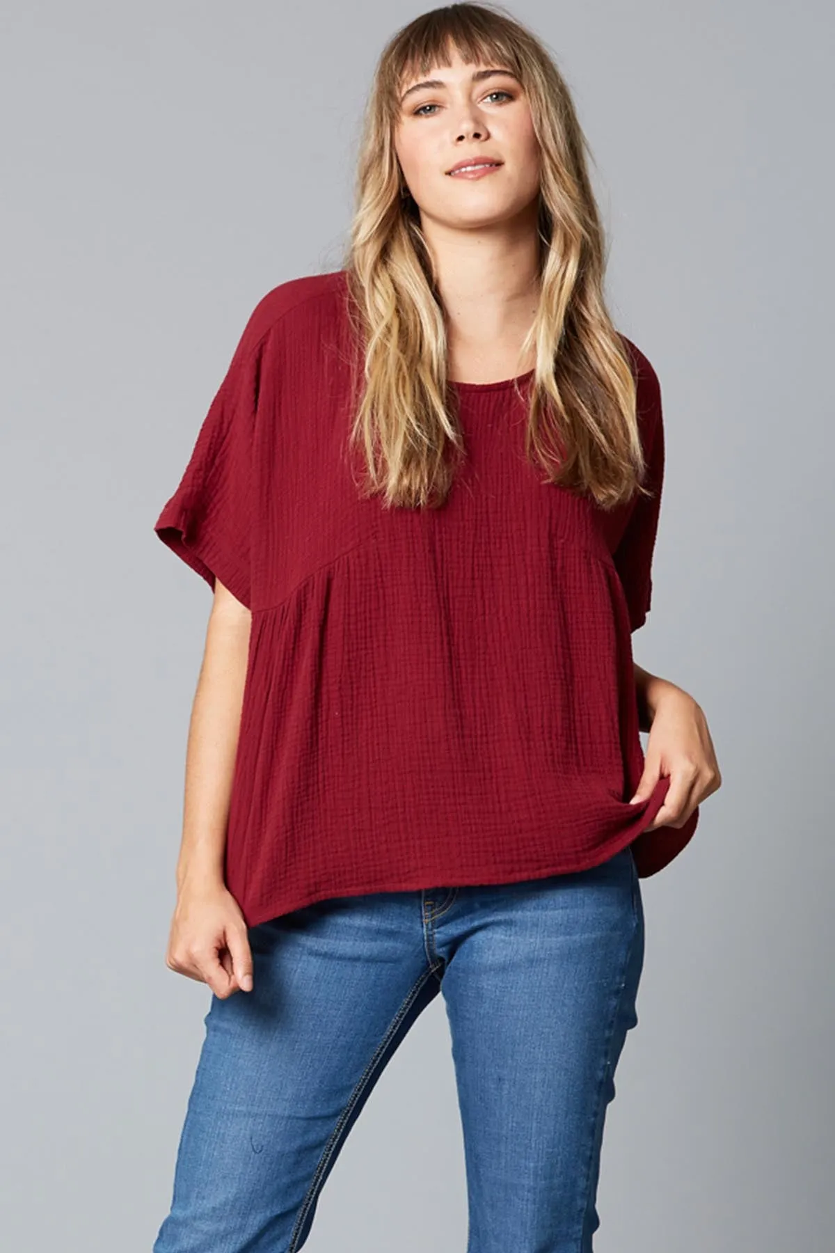 Weekender Top - Plum
