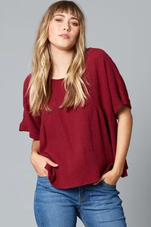 Weekender Top - Plum
