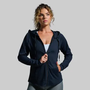 Weekender Zip Up Hoodie (Black)