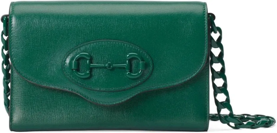 Women's Horsebit 1955 Mini Shoulder Bag in Emerld/Brb | 724713AABE1