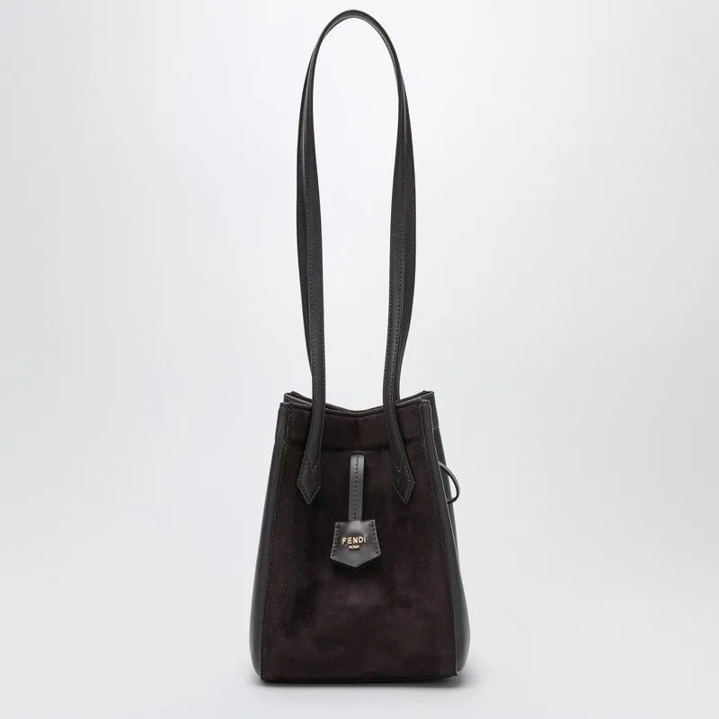 Women's Origami Mini Bag In Purple Suede | 8BS083AS79