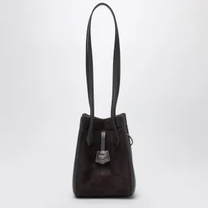 Women's Origami Mini Bag In Purple Suede | 8BS083AS79