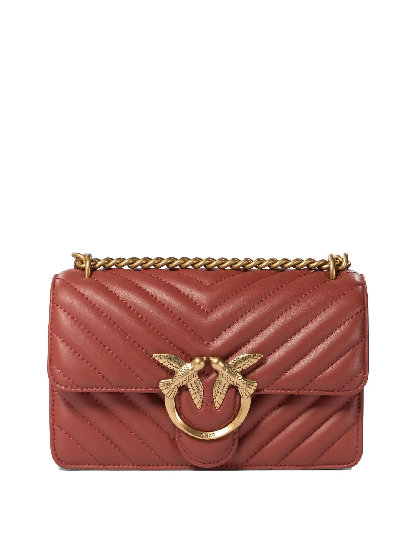 Women's "love One Mini" Crossbody Bag in Bordeaux | 100074A0GKB08Q