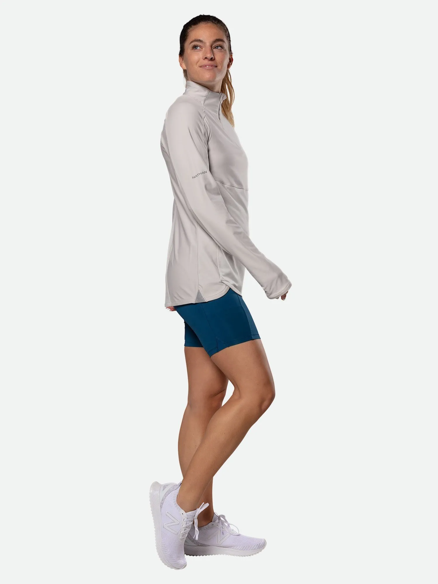 Women's Tempo Quarter Zip Long Sleeve Shirt