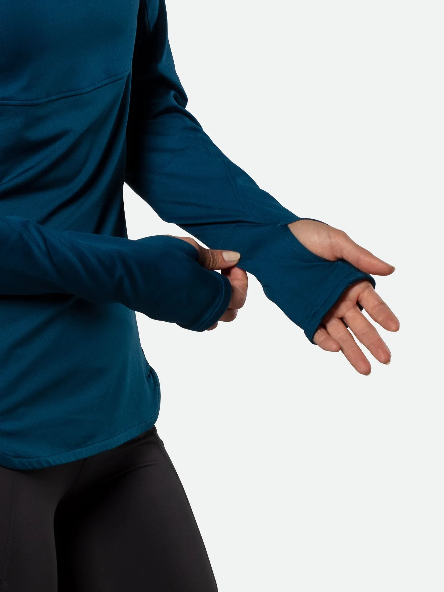 Women's Tempo Quarter Zip Long Sleeve Shirt