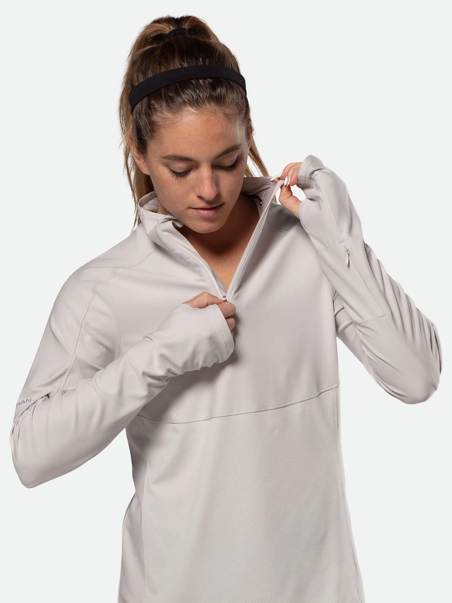 Women's Tempo Quarter Zip Long Sleeve Shirt