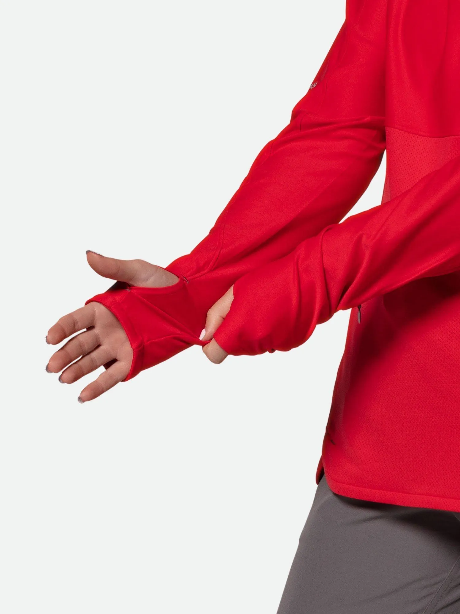 Women's Tempo Quarter Zip Long Sleeve Shirt
