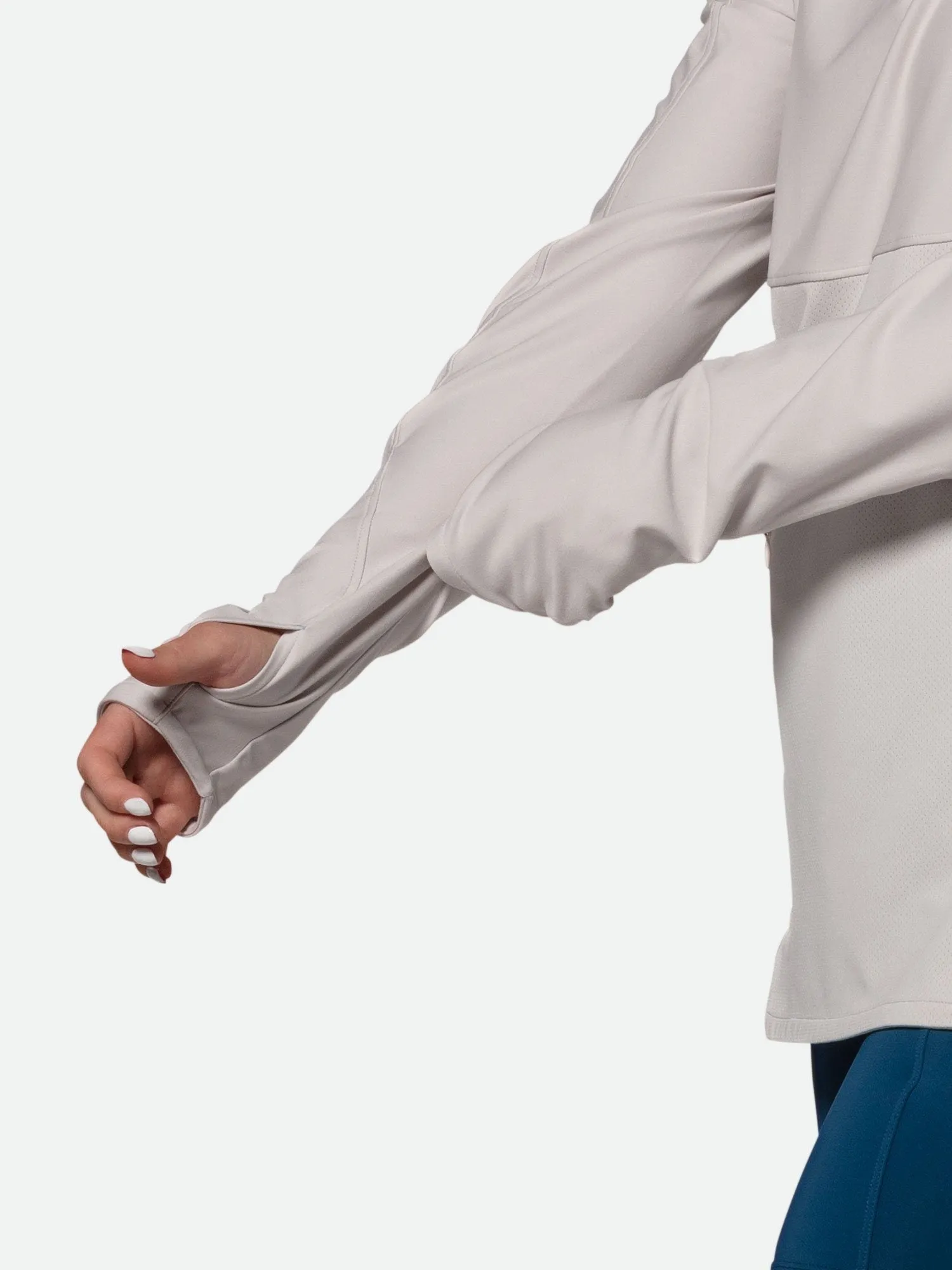 Women's Tempo Quarter Zip Long Sleeve Shirt