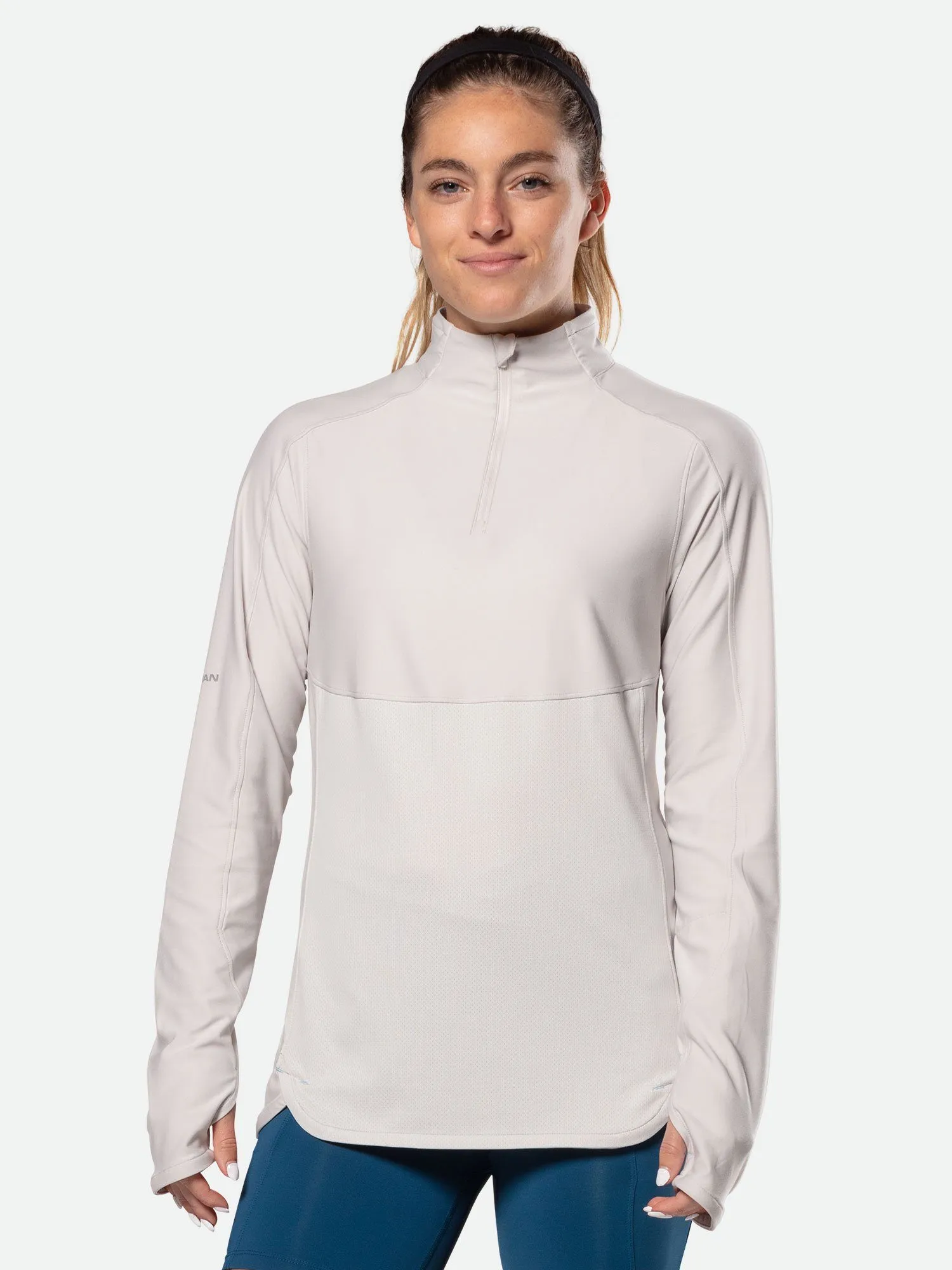 Women's Tempo Quarter Zip Long Sleeve Shirt