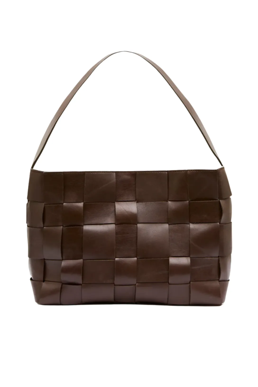Woven Mini Tote | Chocolate