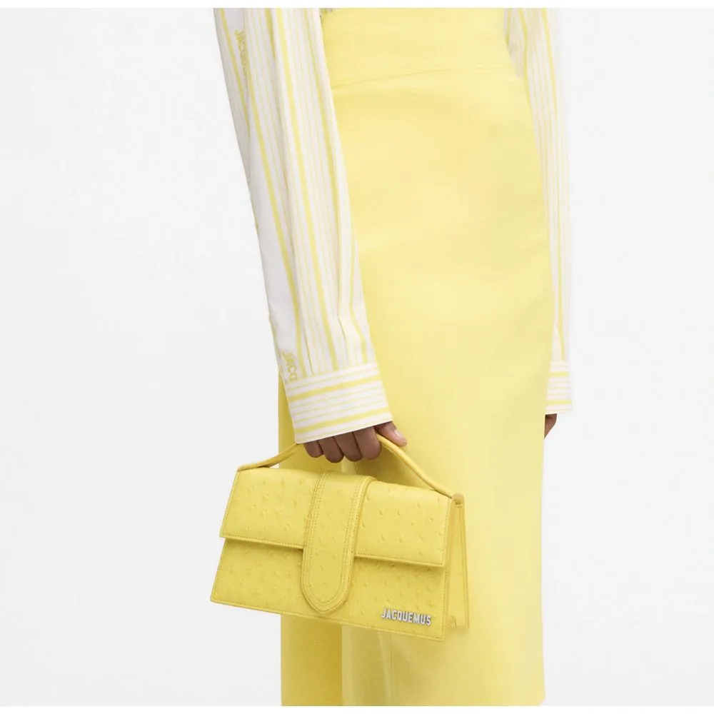 Yellow Leather Handbag