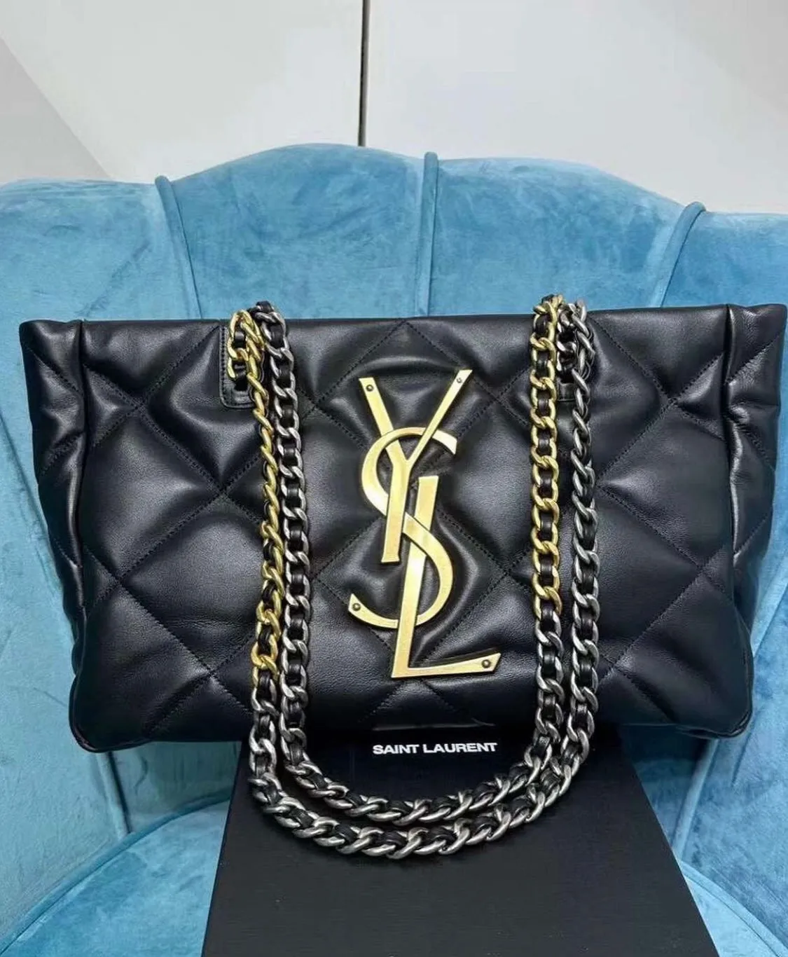 YSL Quilted Shoulder Bag
