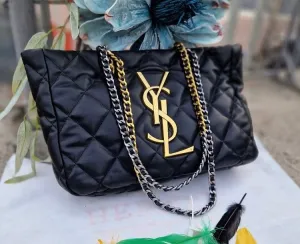 YSL Quilted Shoulder Bag