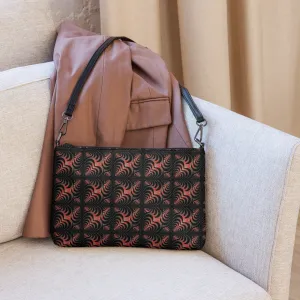 Zebra Love™ Fiery colors Crossbody bag