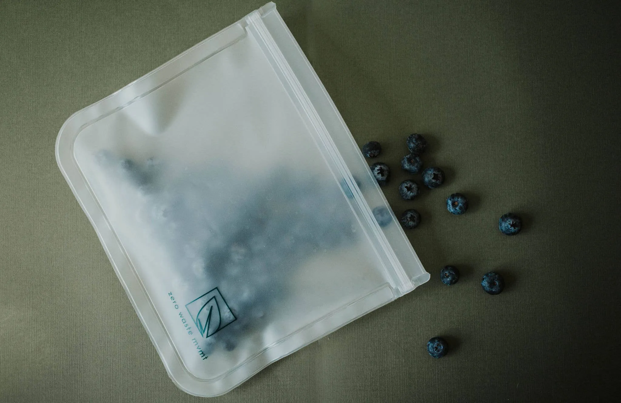 Zero Waste MVMT - Reusable Snack Bags | BPA-Free | Eco-Friendly Zip Pouch