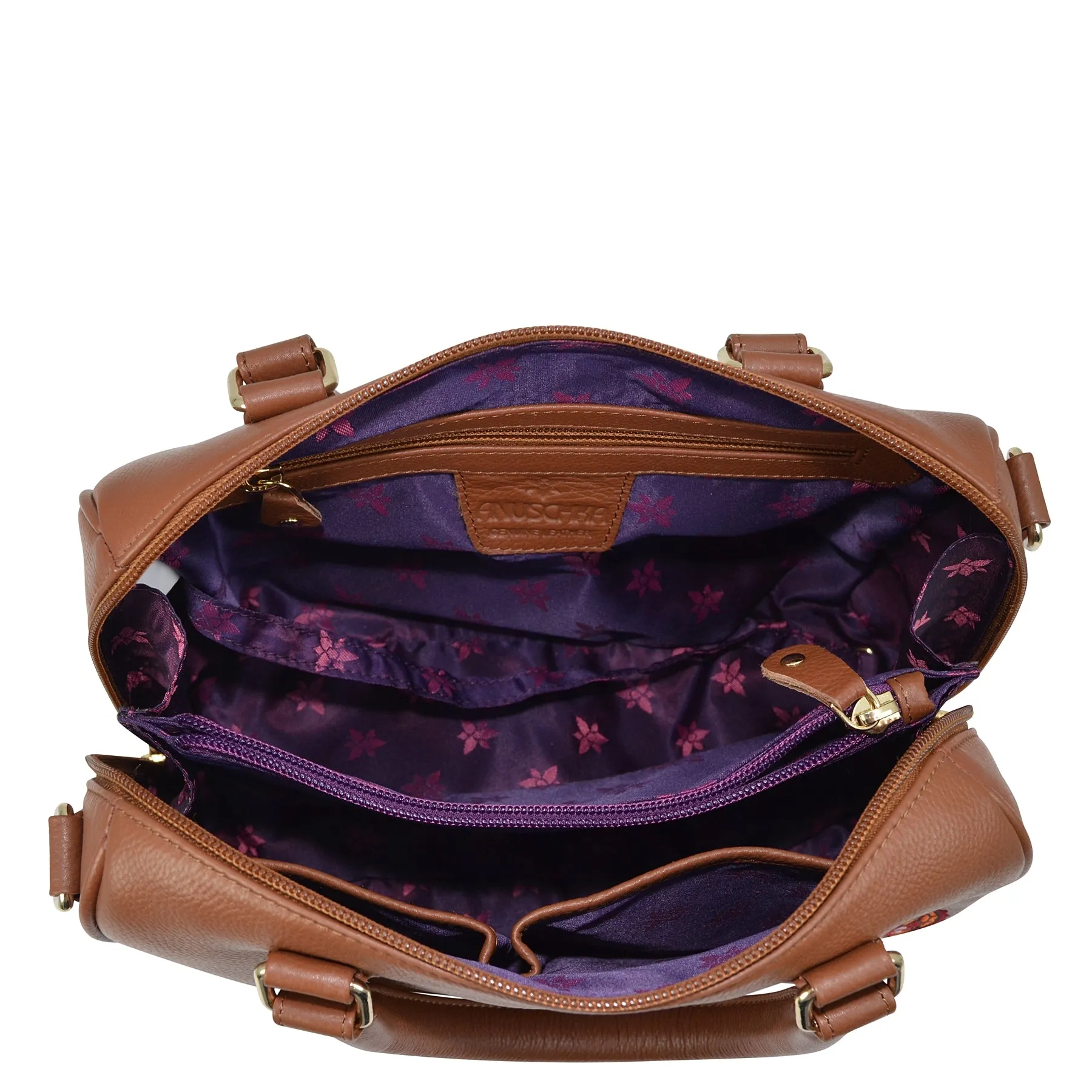 Zip Around Classic Satchel - 14015